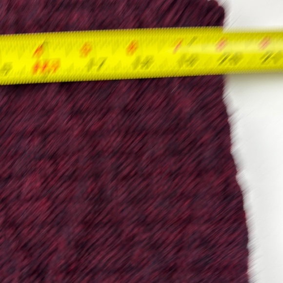 Hand Made Burgundy Textured Cable Knit Fisherman's Vest - Picture 4 of 5